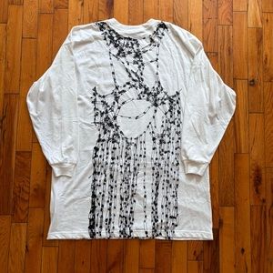 Vaquera NYC SS2022 Safety Pin T-shirt Dress. Size small. Good condition.